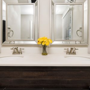 Gold Accent Mirror