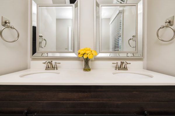Gold Accent Mirror